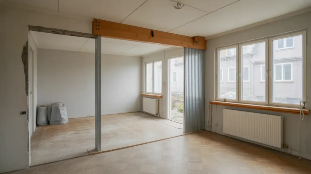 rivning av b rande v gg och avv xling i storvreten tumba